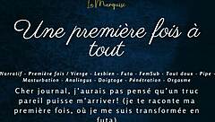 French Futanari's First Time Experience