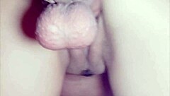 A putinha gozou gostoso no meu pau