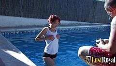 Justine feels intense ass fucking in doggystyle