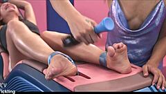 Amalia Davis, you're tied up for this tickling challenge!