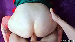 Huge Pickle Teases Chubby Milf Betty Buttplug.