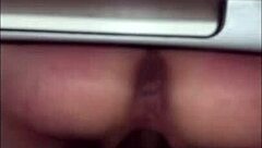 She talks dirty and begs for my cock in public