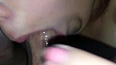 This young thick asian girl craves that strong latin cock, slurping it down eagerly with passion.