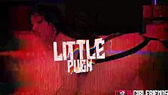 Sexy Babe Teases Huge Dick Before Rough Fucking