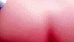 That young Asian teen wife rides a big dildo deep in her tight pussy