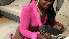 hey, barbiee express bends over for that big black cock, getting a deep blowjob and facial cumshot in doggystyle