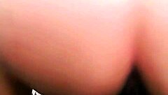 That young Asian teen wife rides a big dildo deep in her tight pussy