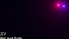 Miky intensely masturbates her wet taco pussy with dildo and fingers