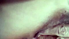 My friend enjoying private time with toys and dildo