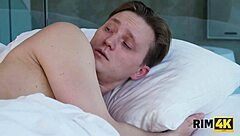 Teen Woman Addicted To Man's Ass. She Craves To Lick It.