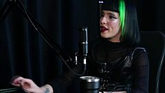 blonde teen cosplays in bdsm.