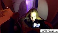 Sarah Jessie Gives An Amazing Bj In The Bathroom