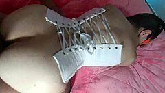 Latina wife cheats with husband's best friend while he works