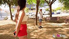 hey, an old man gets wild with this very kinky young 18+ woman briseida myers and don jorge in a gerontophilia scene