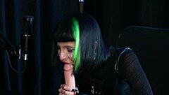 blonde teen cosplays in bdsm.