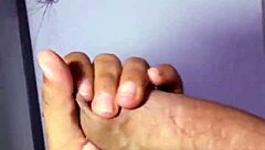 Sexy Mexican Babe Sucks Huge Cock in Cute Homemade Blowjob