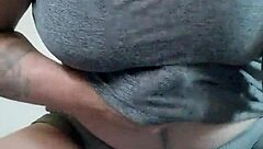 Thekinkyfuckers tattooed brunette wife contrasts her natural tits and boobs while fucking that huge dildo.