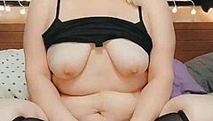 Ambe36DD says, 'Watch me tease you with my big natural tits!'