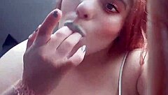 Ginger Paris Masturbates With Chocolates In Lingerie!