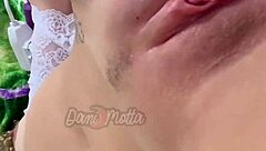 Thief invades famous influencer's home and licks her pussy roughly