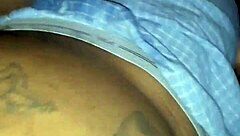 Jaybo hefner rides cowgirl intensely. That ebony beauty owns the scene.