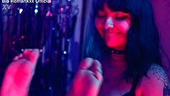 Small feet tickling submission with licking and sucking toes!