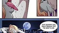 vampire girl transforms into sexy crossdresser