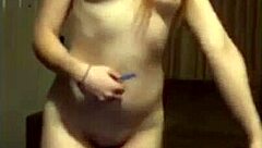 little red's wet flexible fingerbang leads to cum on peeks 😏