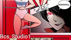 vampire girl transforms into sexy crossdresser