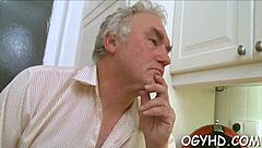 Youthful Beauty Blows Old Pecker