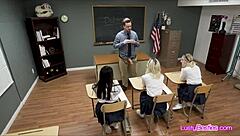 Teachers Big Dick Passed Around By Slutty Coeds