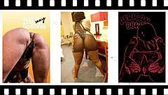 Oh Yeah, Eating My Thick Black Girlfriend's Pussy Then Doggystyle Fuck!