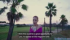 Hey, why not pull over this inked latina for a quick bj and then raw public sex outdoors?