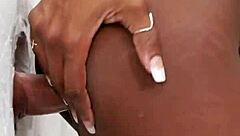 anne amari returns to the gloryhole for more blowjobs and sex