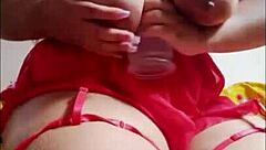 Loira Safada Usando Brinquedo Monster De Tentáculo De Póvo 😈