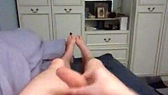 Do you like watching this solo pov masturbation with my big monster cock?