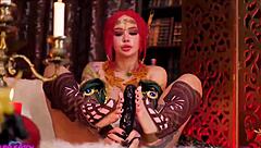 Triss Merigold Feels Passion with Real Monster Cock in Cosplay