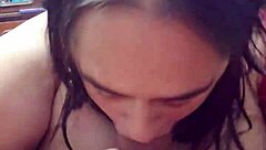 my neighbor gets horny and blows me on the sofa