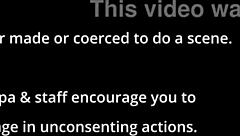 Behind the scenes with Aria Nicole painting her toes on Beat2Feet.com.