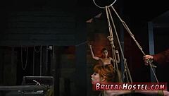 Black threesome with anal and bondage fun