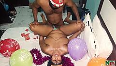 she told me holiday in calabar means bending over for big black cock doggystyle and missionary with ebony milf tits bouncing everywhere