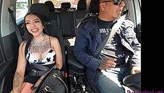 casting a pochita tatuada baby kat by luis garay with blowjob and licking