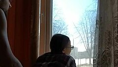 helga bosk, want risky bareback sex by the window with people watching?