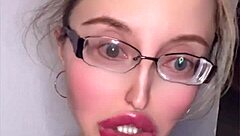 Russian accent storytelling: is her huge fetish glasses turning you on?