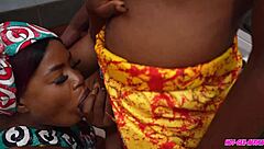 Brad's Huge Cock Won't Fit In My Tight Pussy! Licking And Fucking In Lingerie.