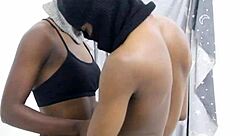 skinny ebony teen 18+ craves hardcore fingering blowjob and anal