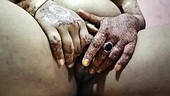 Indian sex teacher hints at wild lessons with her big tits girlfriend in homemade fun