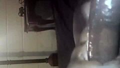 Watch her scream while masturbating huge black dick to cumshot!