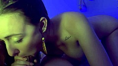 She Sucked Until The Last Drop Of Cum In This Emotional Amateur Encounter.