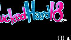 hot eighteen year old girl chats casually